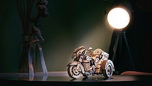 פאזל תלת מימד מכני מעץ EWA Eco-Wood-Art Trike פאזל תלת מימד מכני מעץ EWA Eco-Wood-Art Trike