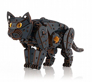 פאזל EWA Eco-Wood-Art תלת מימד מכני מעץ Black Cat פאזל EWA Eco-Wood-Art תלת מימד מכני מעץ Black Cat