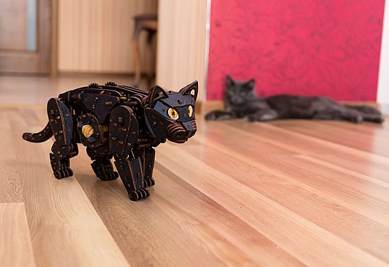 ���� ��� ���� ���� ��� EWA Eco-Wood-Art Black Cat