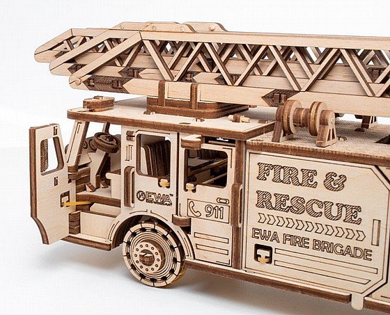 ���� EWA Eco-Wood-Art ��� ���� ���� ��� Fire Truck