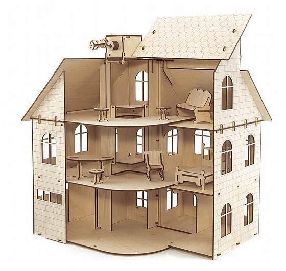 ���� EWA Eco-Wood-Art ��� ���� ���� ��� Doll House