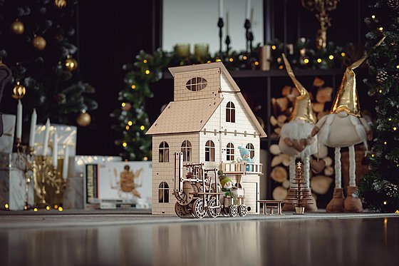 ���� ��� ����� ���� ��� EWA Eco-Wood-Art Doll House