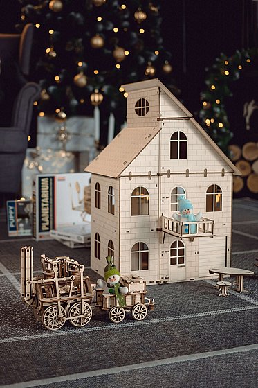 ���� ��� ����� ���� ��� EWA Eco-Wood-Art Doll House