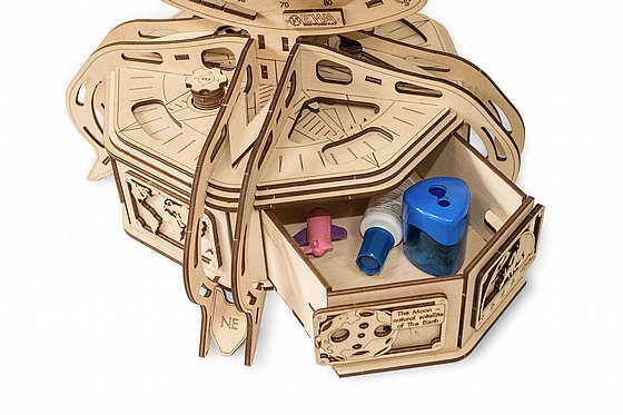 ���� ��� ���� ���� ���  EWA Eco-Wood-Art The Globe (blue)