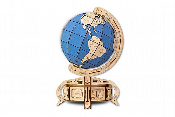 ���� EWA Eco-Wood-Art ��� ���� ���� ��� The Globe (blue)
