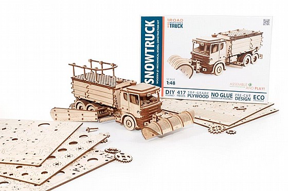 ���� EWA Eco-Wood-Art ��� ���� ���� ��� Snowtruck