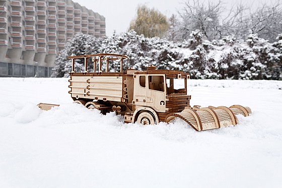 ���� EWA Eco-Wood-Art ��� ���� ���� ��� Snowtruck