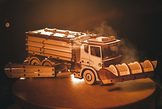 ���� EWA Eco-Wood-Art ��� ���� ���� ��� Snowtruck
