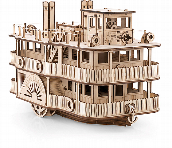 ���� ��� ���� ���� ��� EWA Eco-Wood-Art PADDLE STEAMER