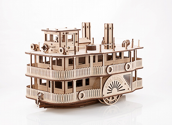 ���� ��� ���� ���� ��� EWA Eco-Wood-Art PADDLE STEAMER