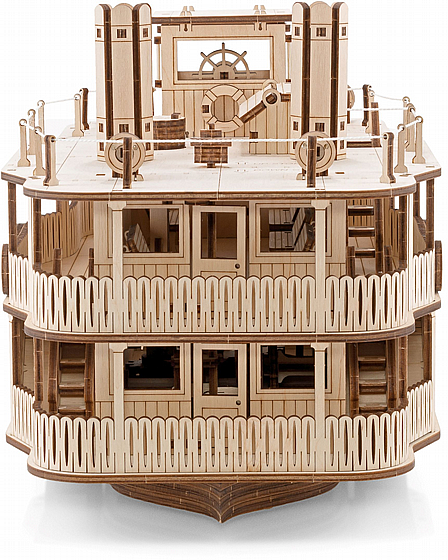 ���� ��� ���� ���� ��� EWA Eco-Wood-Art PADDLE STEAMER
