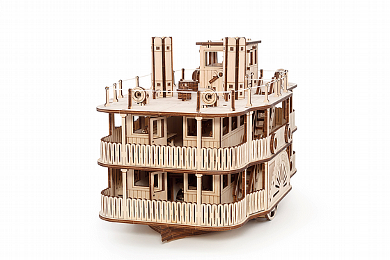 ���� ��� ���� ���� ��� EWA Eco-Wood-Art PADDLE STEAMER