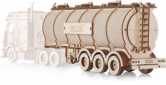 ���� ��� ���� ���� ��� EWA Eco-Wood-Art TRAILER FOR ROAD KING TANK