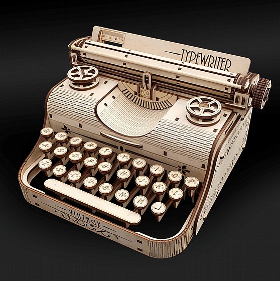 ���� ��� ����� ���� ��� EWA Eco-Wood-Art TYPEWRITER