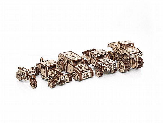 ���� ��� ����� ���� ��� EWA Eco-Wood-Art VEHICLES SET