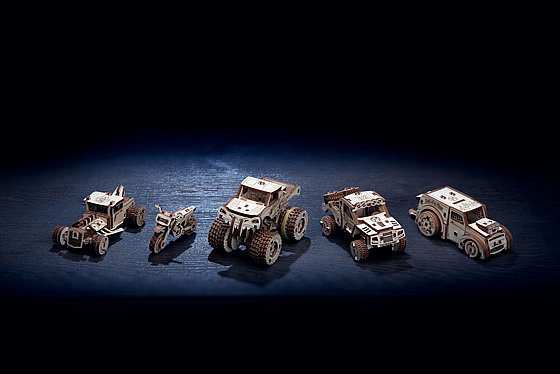 ���� ��� ����� ���� ��� EWA Eco-Wood-Art VEHICLES SET