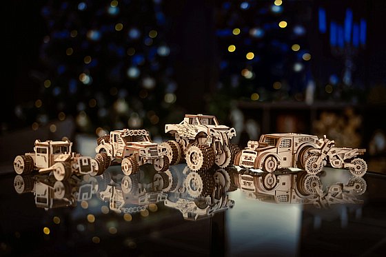 ���� ��� ����� ���� ��� EWA Eco-Wood-Art VEHICLES SET