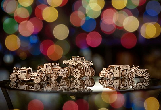 ���� ��� ����� ���� ��� EWA Eco-Wood-Art VEHICLES SET