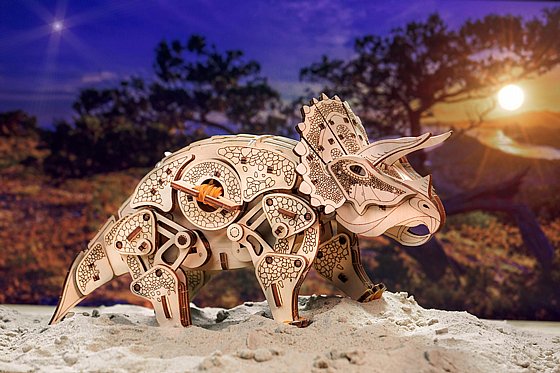 ���� ��� ����� ���� ��� EWA Eco-Wood-Art TRICERATOPS