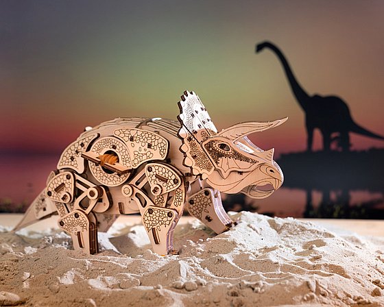 ���� ��� ����� ���� ��� EWA Eco-Wood-Art TRICERATOPS