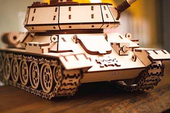 ���� ��� ���� ���� ��� EWA Eco-Wood-Art TANK T-34