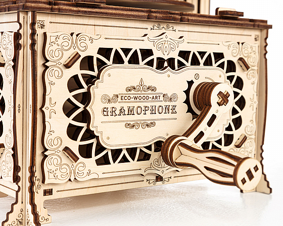 ���� ��� ����� ���� ��� EWA Eco-Wood-Art GRAMOPHONE