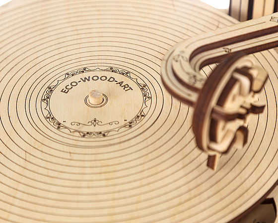 ���� ��� ����� ���� ��� EWA Eco-Wood-Art GRAMOPHONE