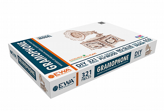 ���� ��� ����� ���� ��� EWA Eco-Wood-Art GRAMOPHONE