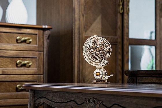 ���� ��� ����� ���� ��� ������ ����� EWA Eco-Wood-Art KINETIC GLOBE
