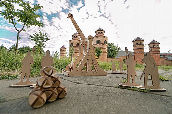 ���� ��� ����� ���� ��� EWA Eco-Wood-Art TREBUCHET