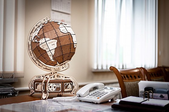 ���� ��� ����� ���� ��� EWA Eco-Wood-Art THE GLOBE (brown)