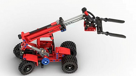 ��� ����� Jbricks 110816 Telescopic Arm Forklift