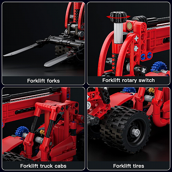 ��� ����� Jbricks 110816 Telescopic Arm Forklift