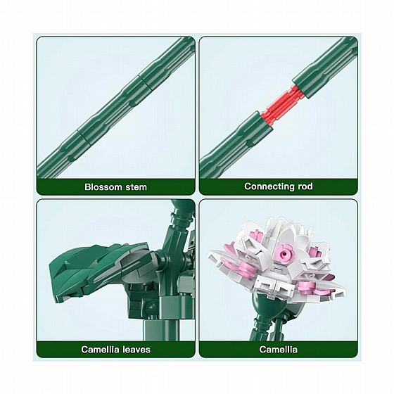 ��� ����� Jbricks 150707 Camellia Flower