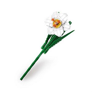 דגם הרכבה Jbricks 150708 Narcissus Flower דגם הרכבה Jbricks 150708 Narcissus Flower