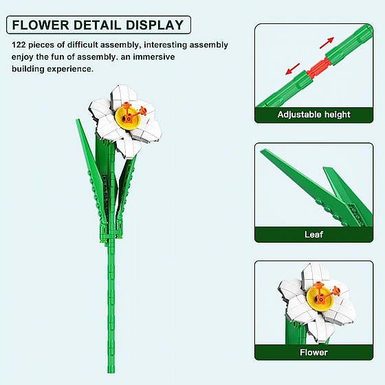 ��� ����� Jbricks 150708 Narcissus Flower