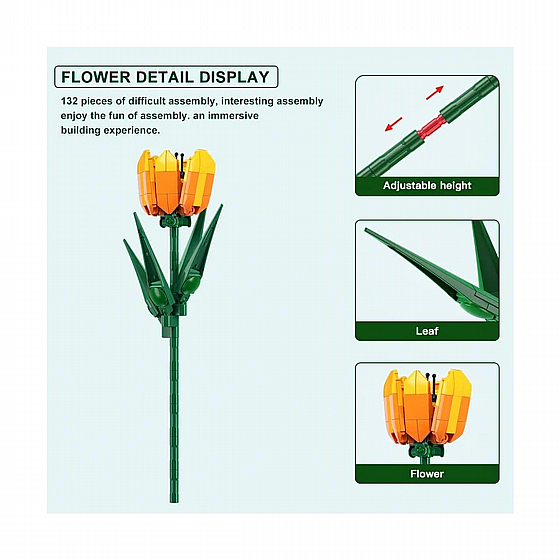 ��� ����� Jbricks 150713 Tulip Flower