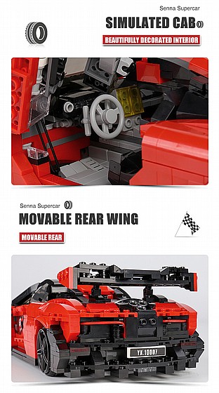 ���� ����� 1182 ����� Mould King 10007 Seine