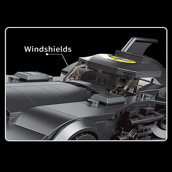 ���� ����� 407 ����� Mould King 10020 Bat Sports Car