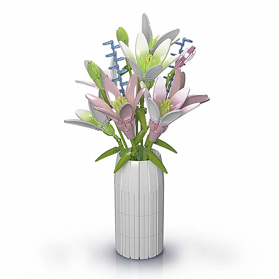 ��� ����� Mould King 10057 Lily Flowers Bouquet