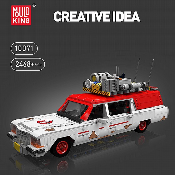 ��� ����� Mould King 10071 Ghost Hunter Bus