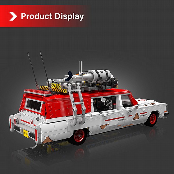 ��� ����� Mould King 10071 Ghost Hunter Bus