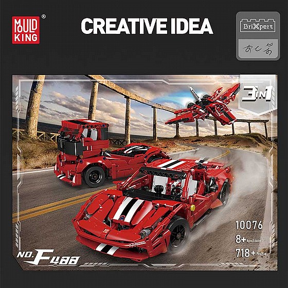 ��� ����� Mould King 10076 F488 3in1e