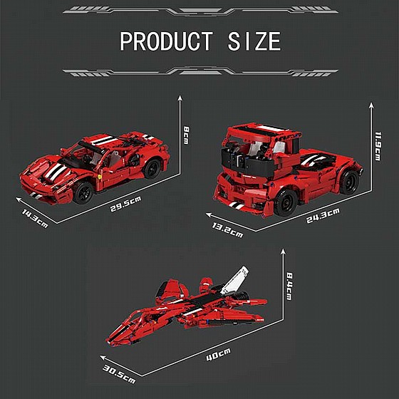 ��� ����� Mould King 10076 F488 3in1e
