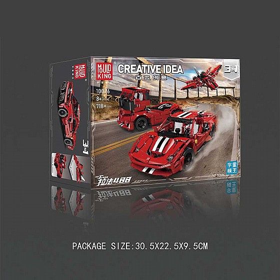 ��� ����� Mould King 10076 F488 3in1e