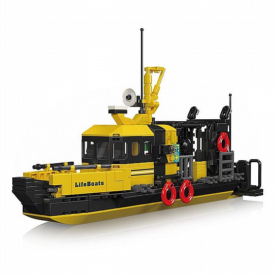 ��� ����� ����� ���� �������� Mould King 10080 Norwegian Lifeboat