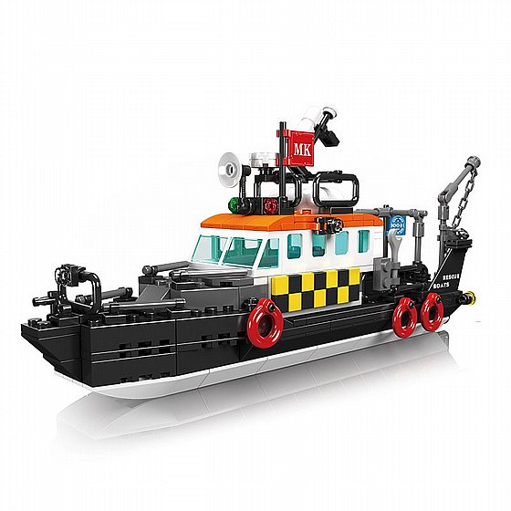 ��� ����� ����� ����� ������ Mould King 10081 British Rescue Boat