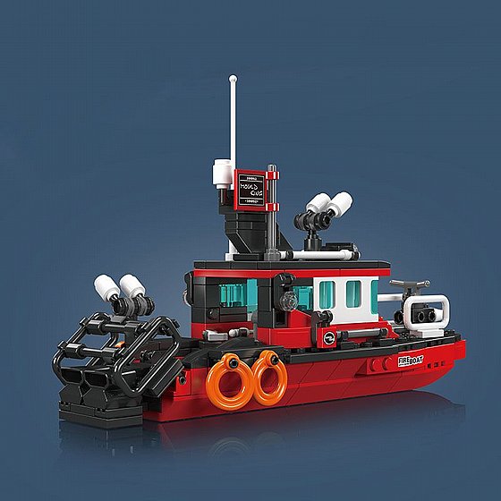 ��� ����� ����� ����� �� Mould King 10082 British Fireboat