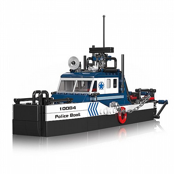 ��� ����� ����� ����� Mould King 10084 Police Boat