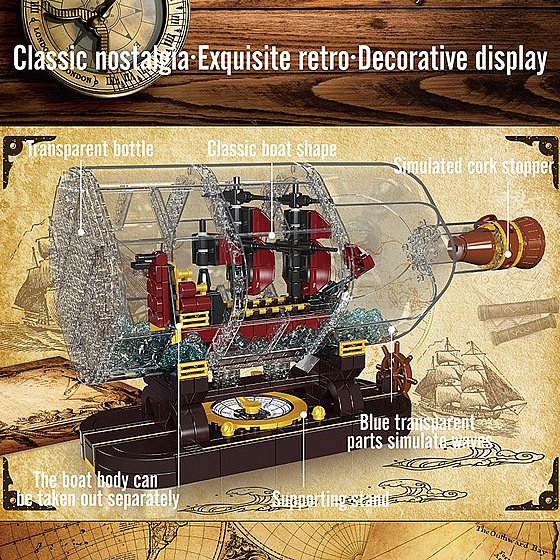 ��� ����� ����� ����� Mould King 10085 Revenge in a Bottle